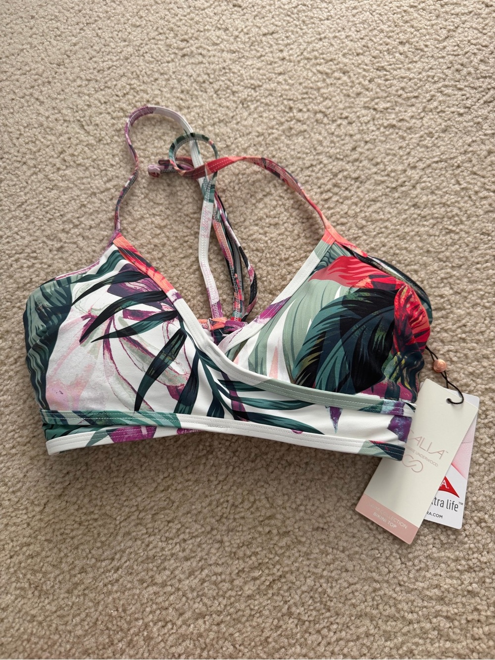 Calia swim top size small NWT